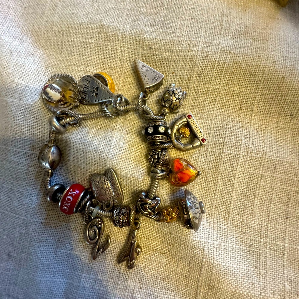 Brighton bracelet with charms